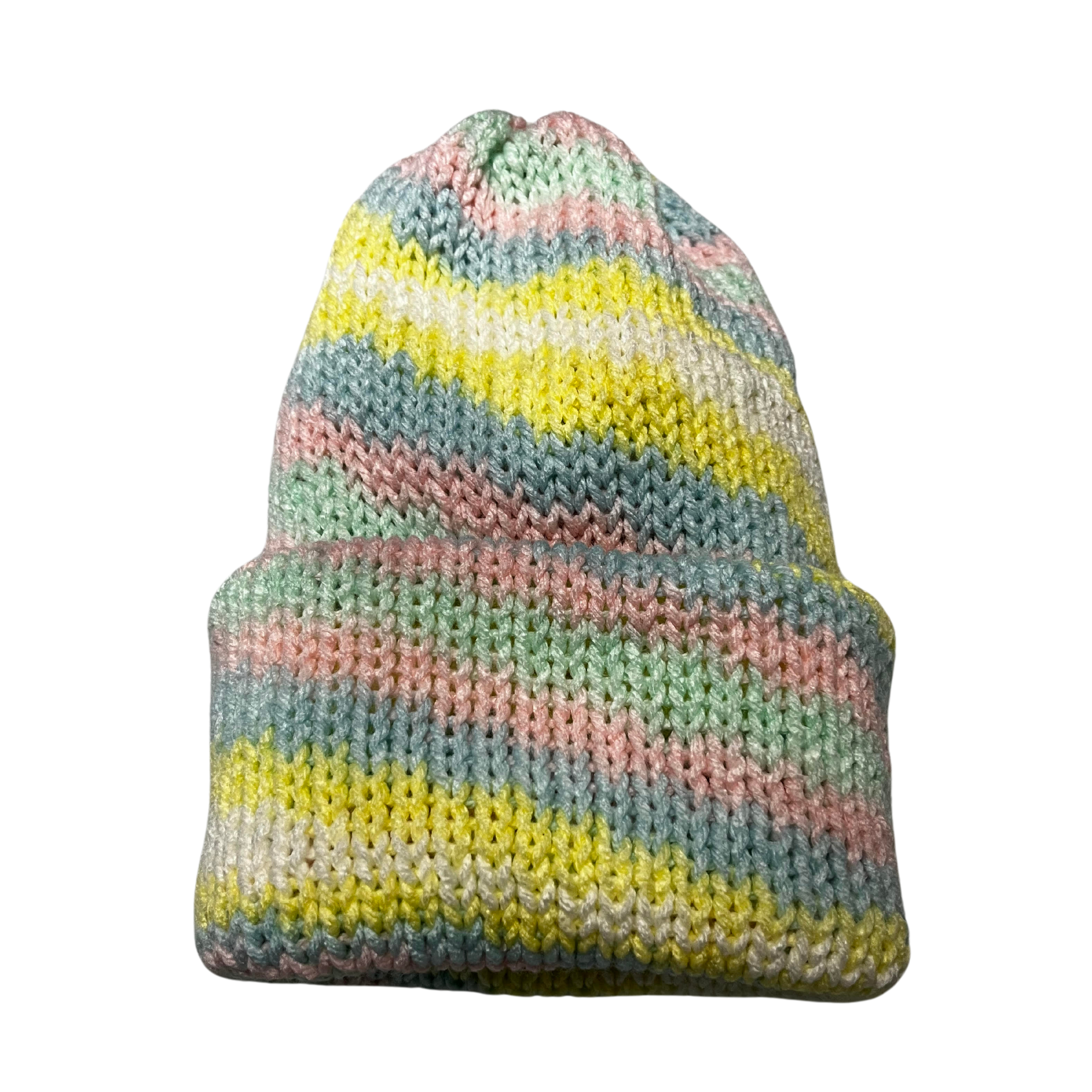 Cotton Candy Knit Hat