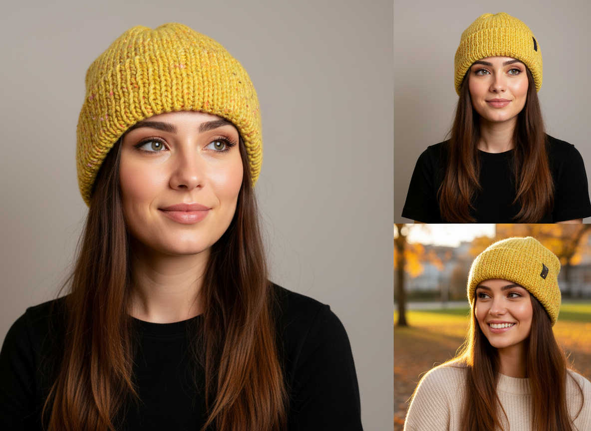 Cupcake Knit Hat