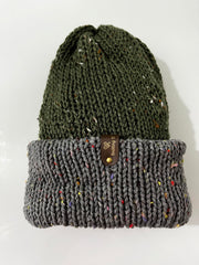 Dark Green Knit Hat