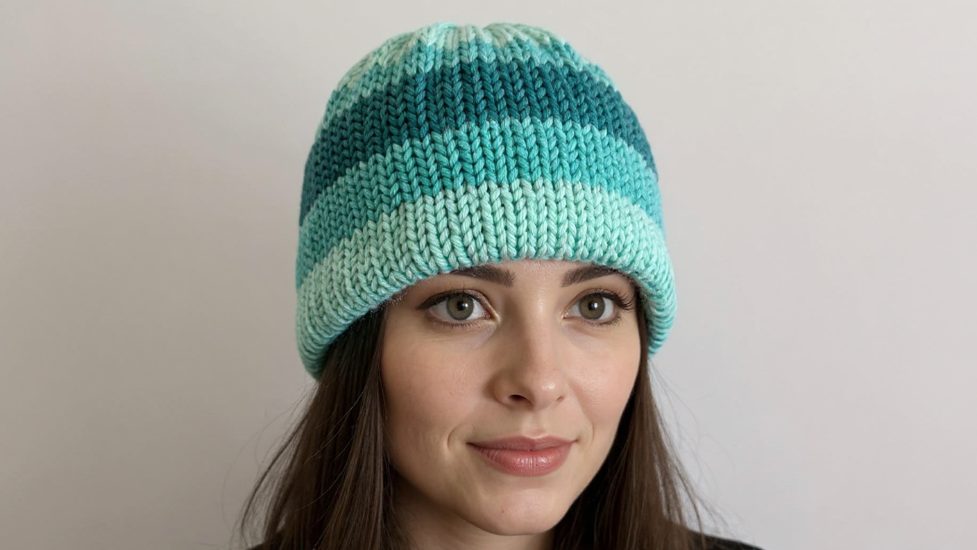 Ocean Knit Hat
