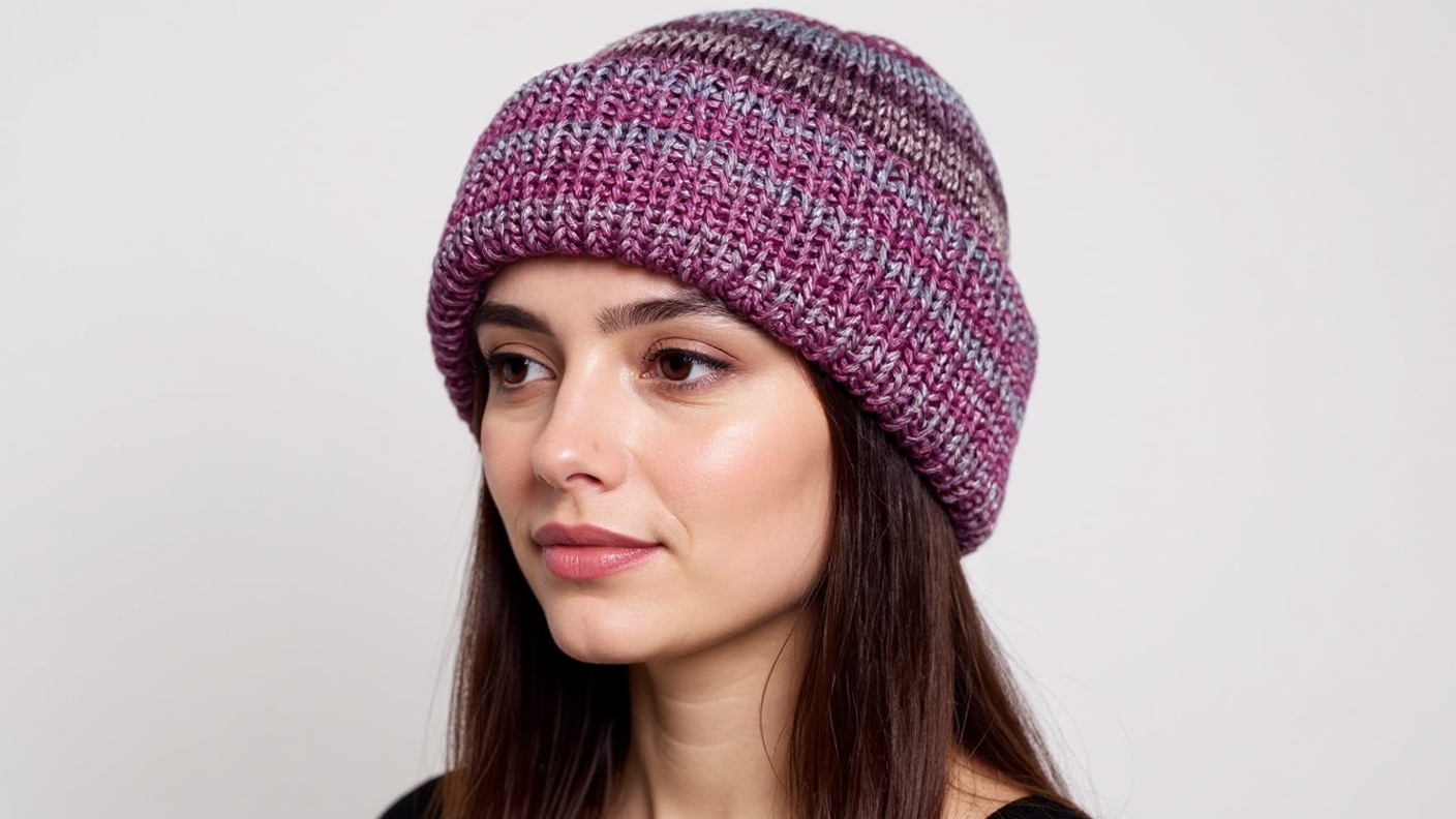 Seashell Knit Hat