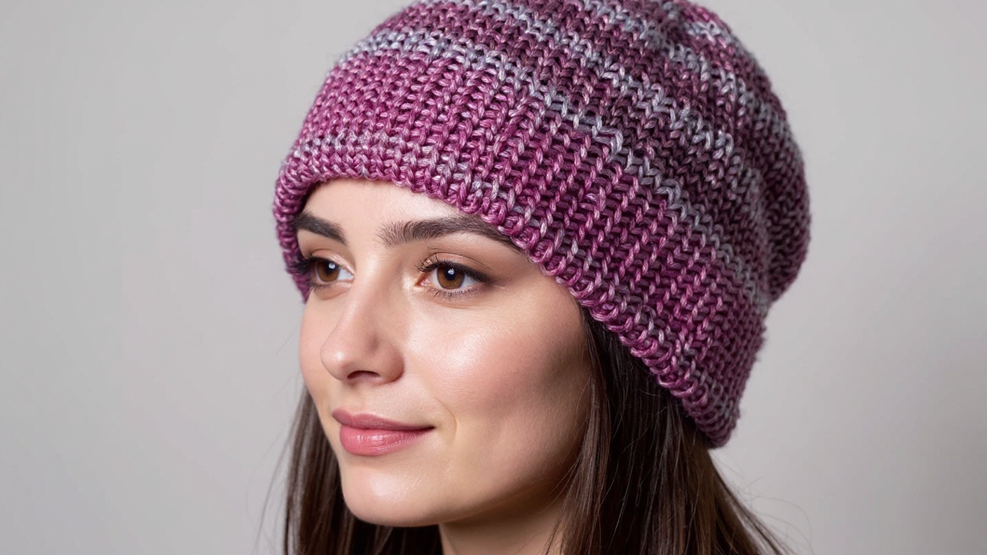 Seashell Knit Hat