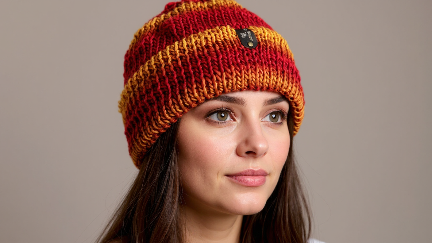 Camp Fire Knit Hat