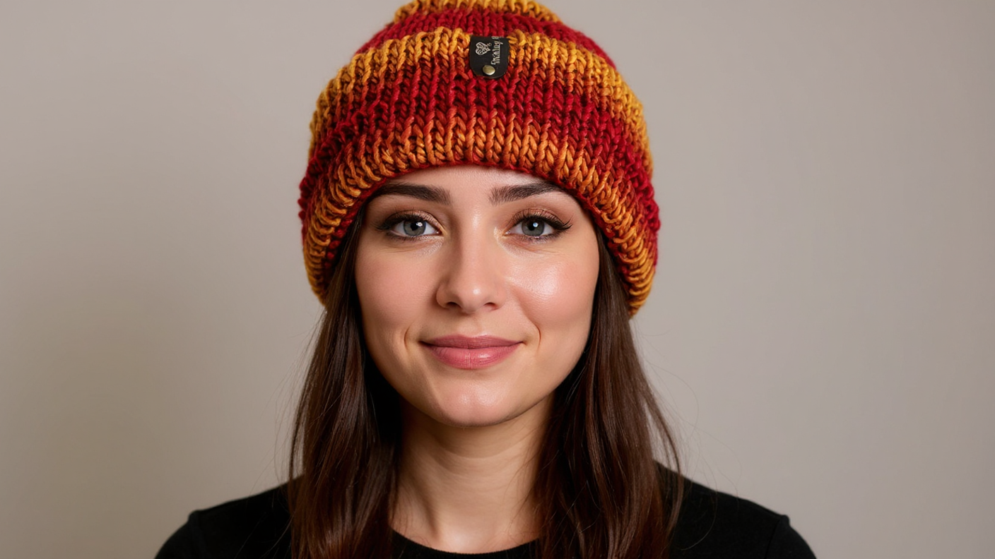 Camp Fire Knit Hat